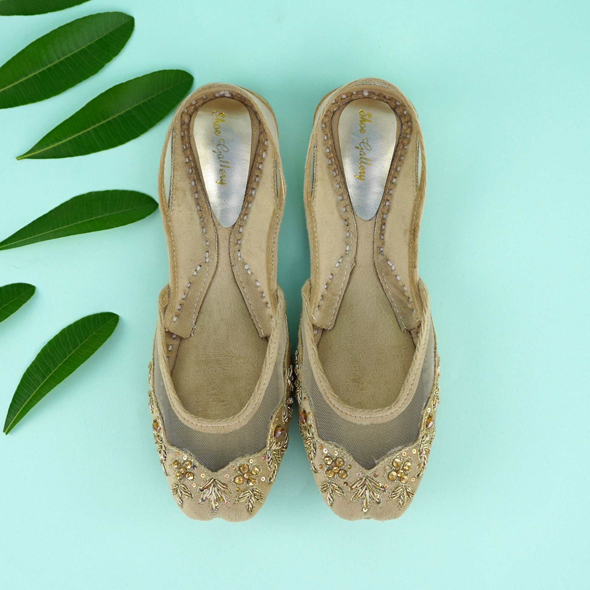 Skin Net Embalish Khussa