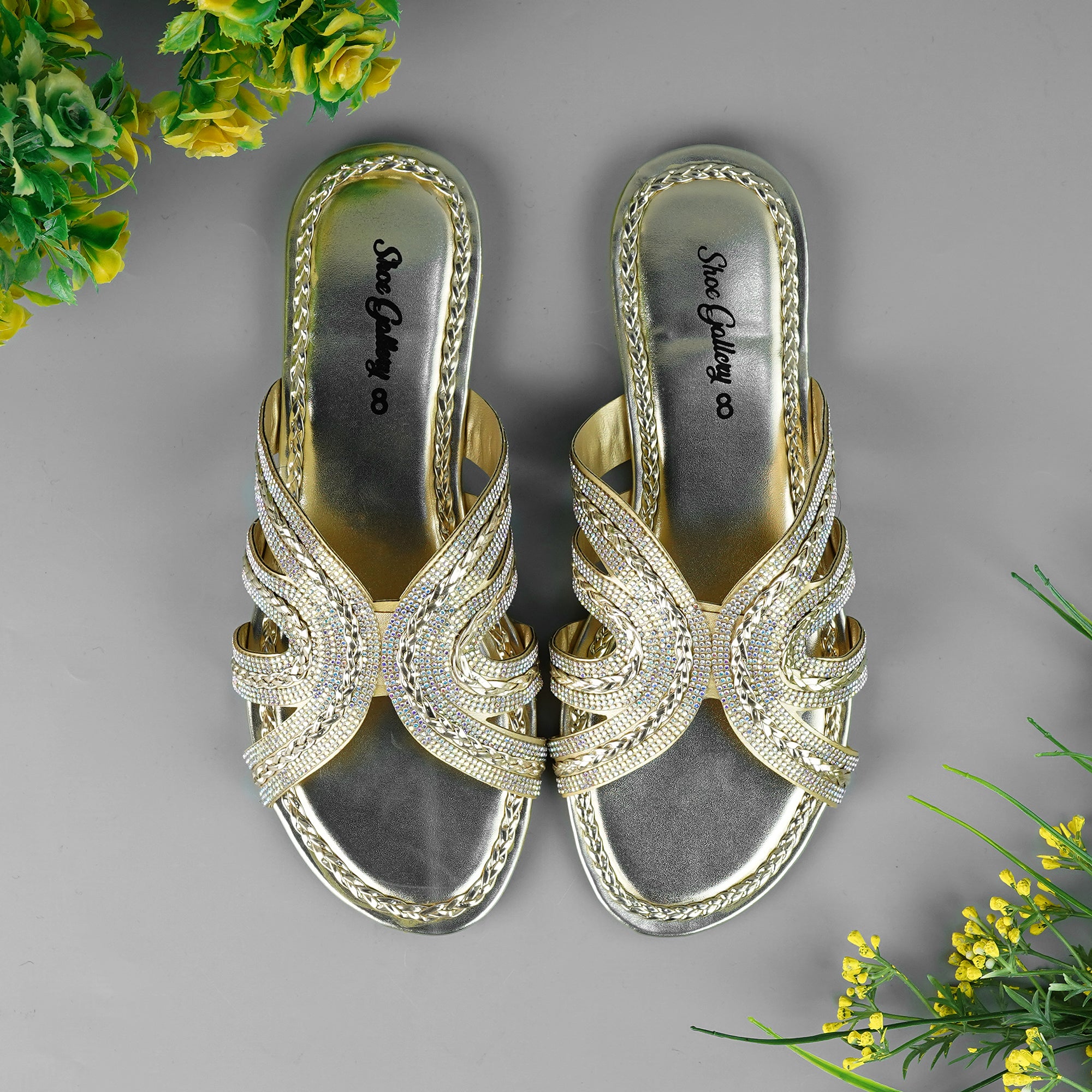 Fashion Liza Golden Flat