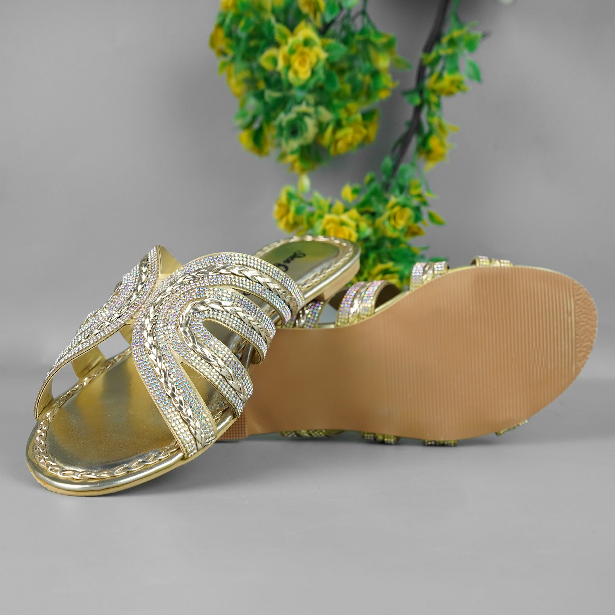 Fashion Liza Golden Flat