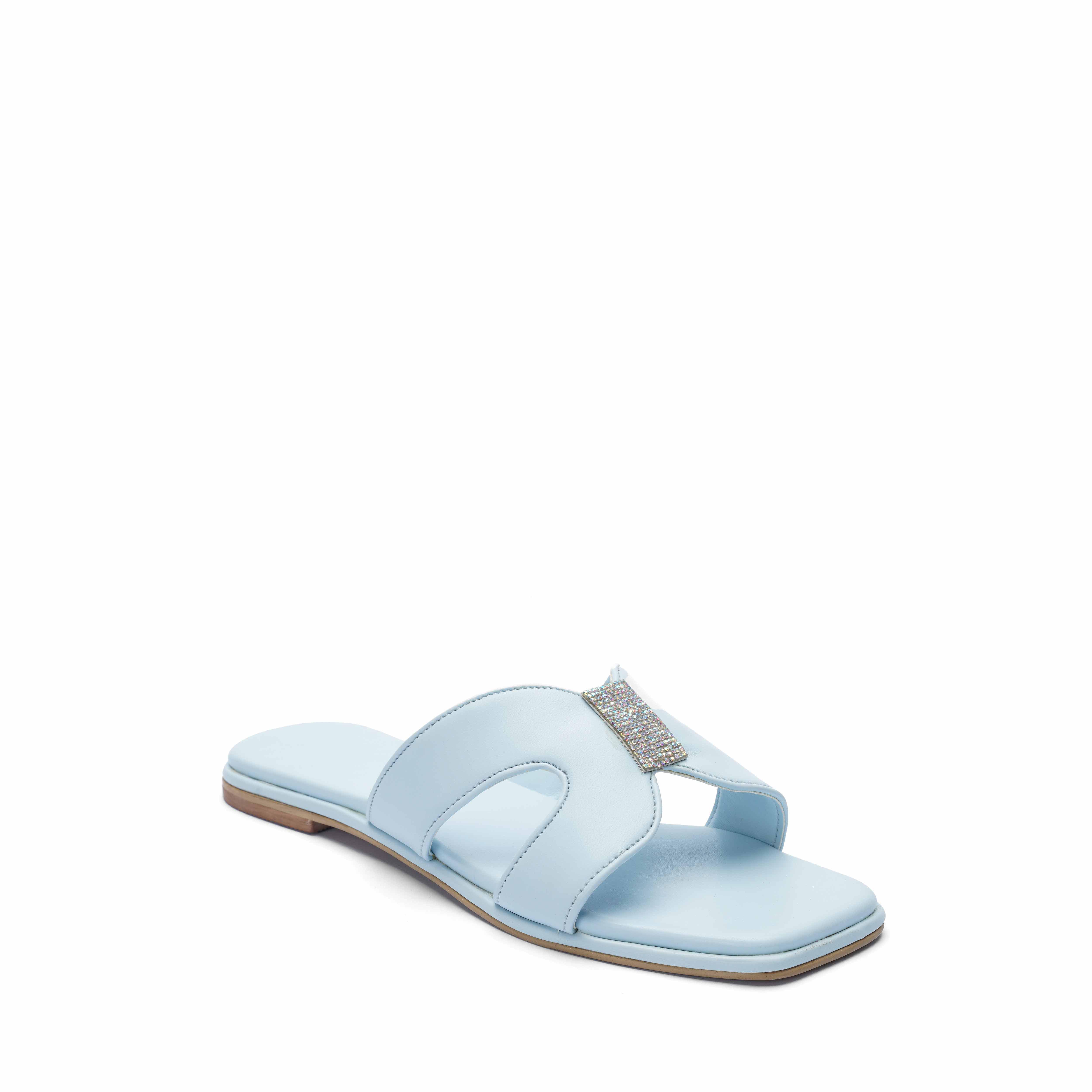 Hermes Ice Double Sole Chappal | Blue