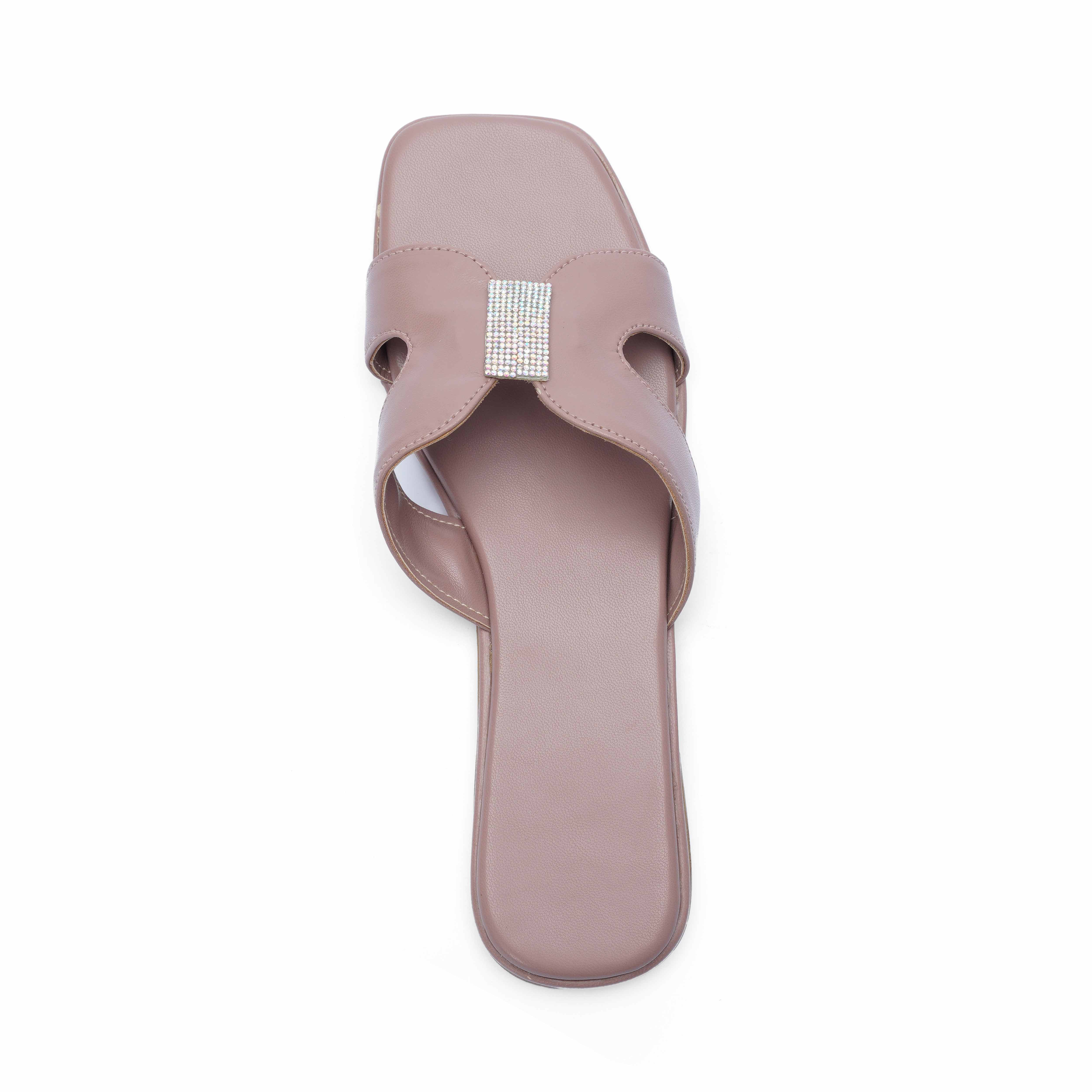 Hermes Double Sole Chappal | Wood