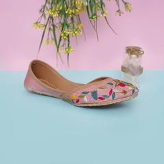 Flora woven pink khusa