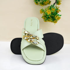 Buckle slides Mint Green