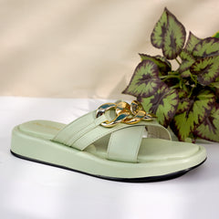 Buckle slides Mint Green