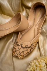 Desert embellished khussa